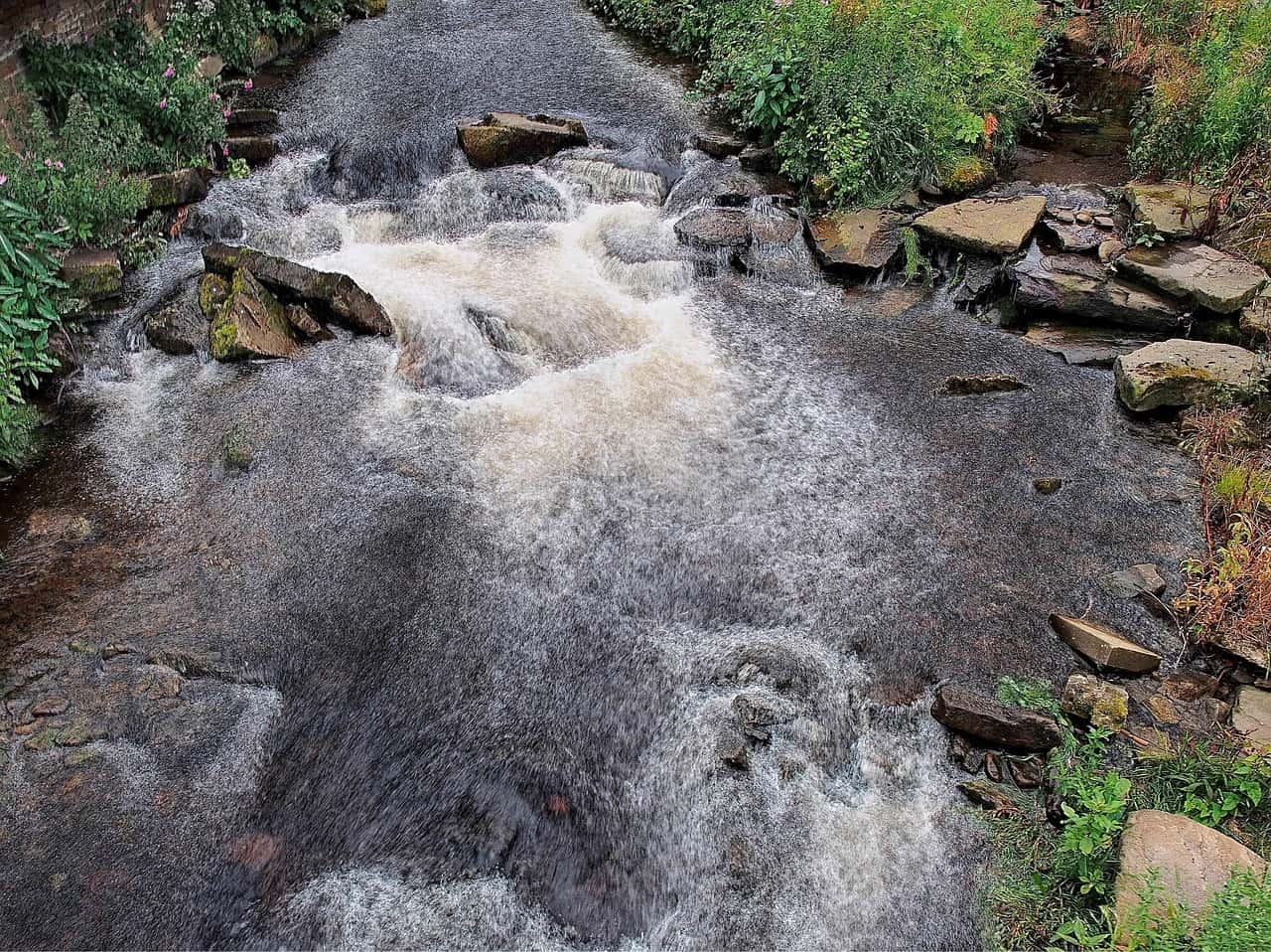 Eddy in a River